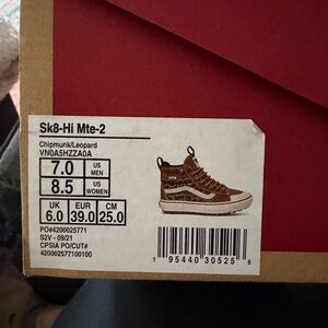 Vans Sk8-Hi MTE-2 Chipmunk Leopard Sneakers